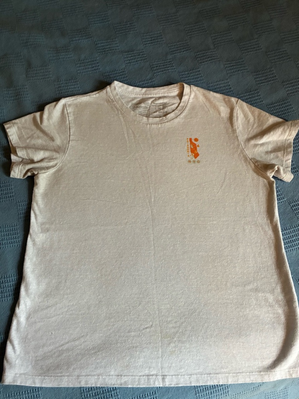 Patagonia Women’s Cream Short-Sleeve Graphic T-Shirt from NYC